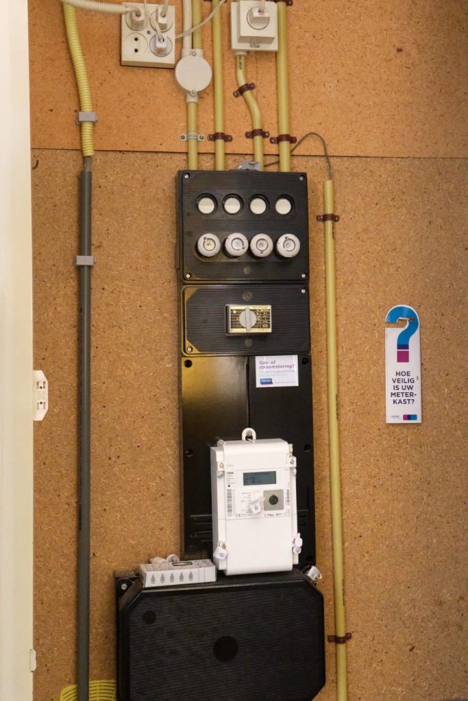 Verouderde meterkast